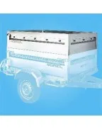 Rehausse de ridelles galvanisées pour remorque Pratik PR160 - SOREL