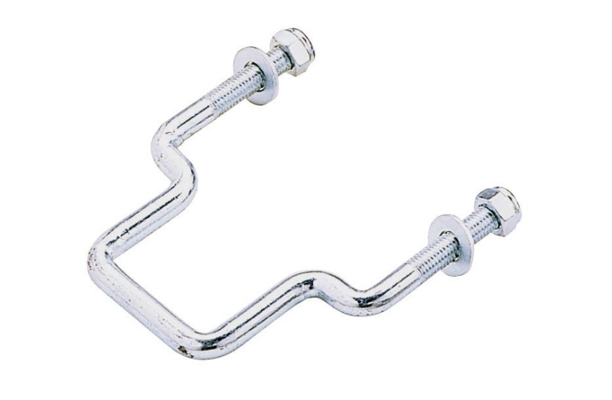 Support de roue de secours pour timon 60x60 entraxe 4x130 mm