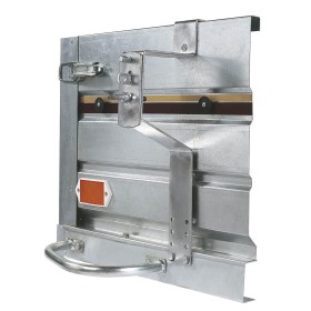 Support latéral pour roue de secours compatible ridelles de remorque Sorel