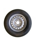 Roue 185x80R14C 5TR 94x140 déport 20 complète renforcée pour remorque ou caravane