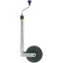 roue jockey Ø48 mm avec roue plastique 220x65 pour remorque