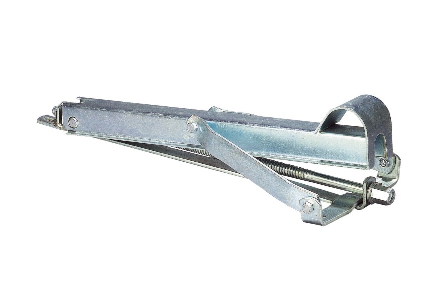 vérin remorque 500 kg, stabilisateur de remorque, vérin acier renforcé, support remorque sécurité