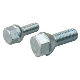 Lot de 4 vis goujons de remorque Ø14 x 150 mm en acier pour fixation de roue