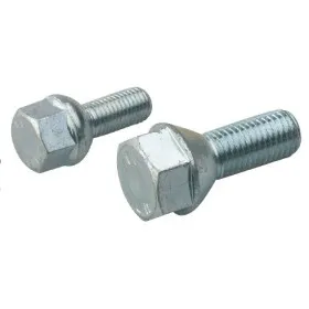 Lot de 4 vis goujons de remorque Ø14 x 150 mm en acier pour fixation de roue