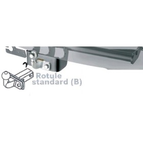 Attelage boule standard pour Mercedes Sprinter fourgon W906 depuis 2006