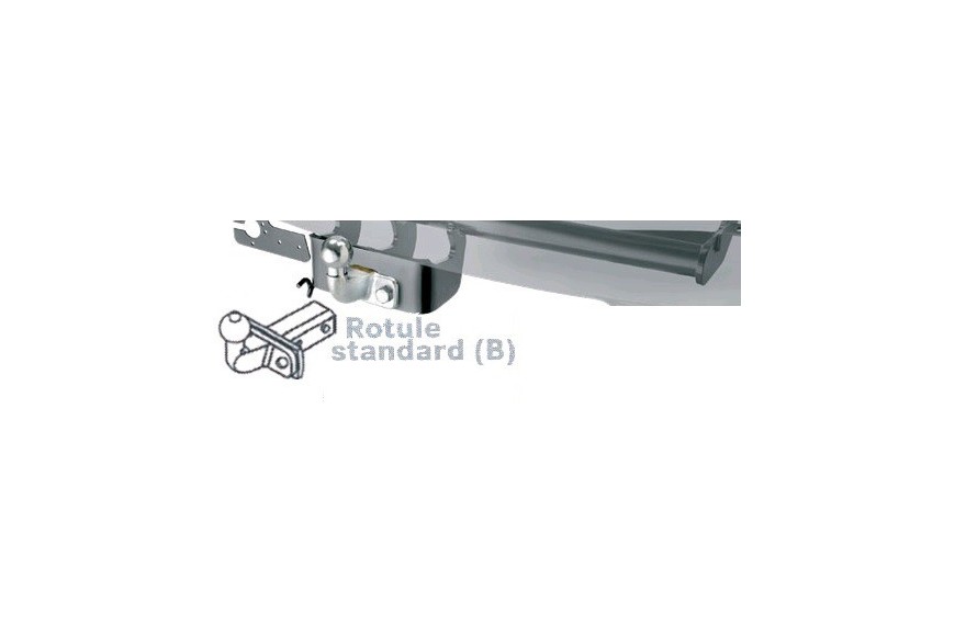 Attelage rotule standard Thule pour BMW X5 e53 de 2000 à 2007