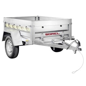 Remorque Rustique R150 SOREL 500 kg compacte et robuste