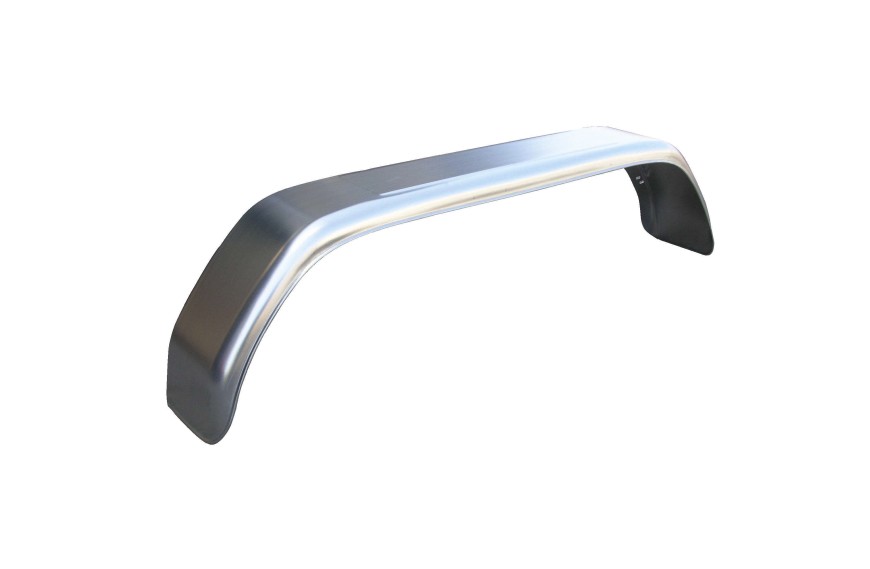 garde-boue métal 13-14 pouces double essieux pour remorque galvanisé robust