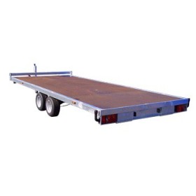 Remorque plateau 32650 LIDER PTAC 2500 kg 406x215 cm roues dessous