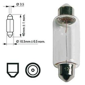 Ampoules navettes 12V 18W les 10