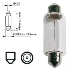 Ampoules navettes 12V 18W les 10