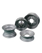 jante 250/350/400x8 4TR 60x100 déport 0 pour remorque, compatible roues 8 pouces