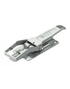 Grenouillère à ressort galvanisé avec boucle à souder pour fermeture sécurisée des ridelles de remorque