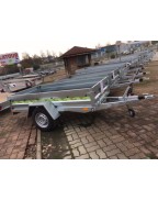 Remorque freinée Rustique R261F113 PTAC 1300 kg Sorel pour transport charges lourdes