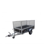 Réhausses grillagées 60 cm pour remorque bois LIDER 34440 et 39440