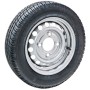 Roue complète 135/80R13 pour remorque ou caravane, 4 trous, entraxe 98 mm et déport 30 mm