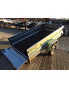 Remorque rustique PTAC 500 kg R250 Sorel avec ridelles démontables et plancher bois antidérapant