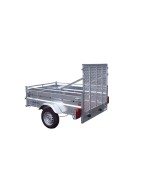 Porte-pont 120 cm avec béquilles arrière 1000 kg pour remorque LIDER ROBUST 38398