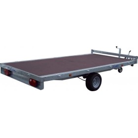 Remorque plateau LIDER 33630 PTAC 1500 kg roues dessous 355x180 cm