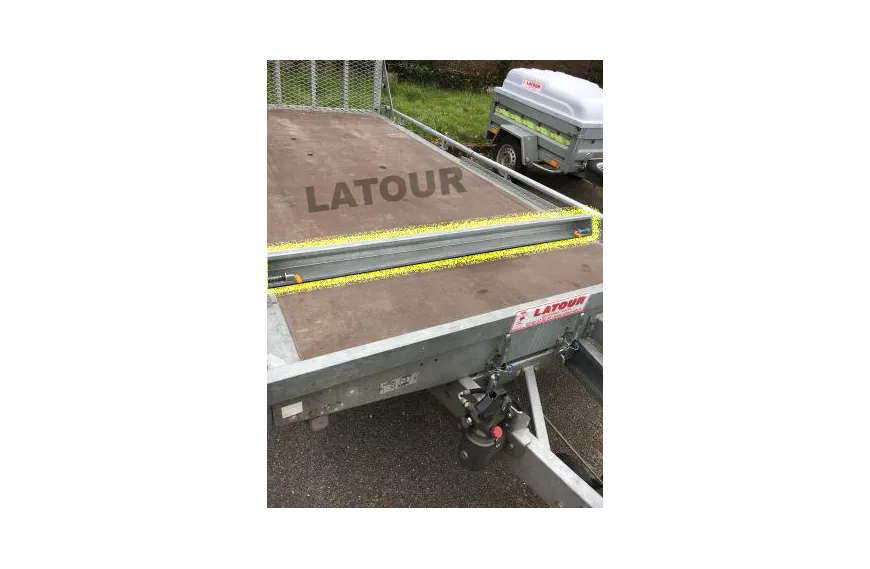 Cale 1m67 + rails pour plateau 3,5 mètres - Lider