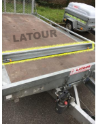 Cale 167 cm avec rails pour plateau 3,5 mètres LIDER