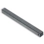 Chandelle carrée GOLIATH 50x3x3 cm en acier section 30x30 mm avec perçage 1 trou