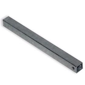 Chandelle carrée GOLIATH 50x4x4 cm AIN pour assemblage métallique avec perçage 1 trou﻿