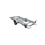 Remorque Porte Voiture LIDER 39770 PTAC 1600 kg plateau basculant