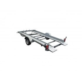 Remorque Porte Voiture LIDER 39770 PTAC 1600 kg plateau basculant