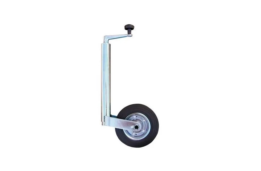 Roue Jockey Ø48 mm avec galet en acier