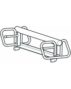 Cale de roue pour porte voiture LIDER 39790 pour remorque porte-voiture﻿