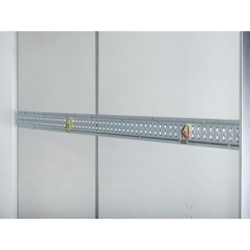 Kit rails d'arrimage pour remorque fourgon LIDER 42960 et 42970 avec 4 anneaux d’arrimage