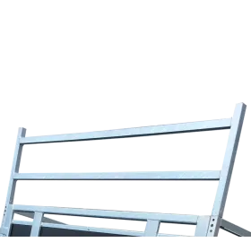 PORTE ECHELLE ARRIERE REMORQUES BOIS