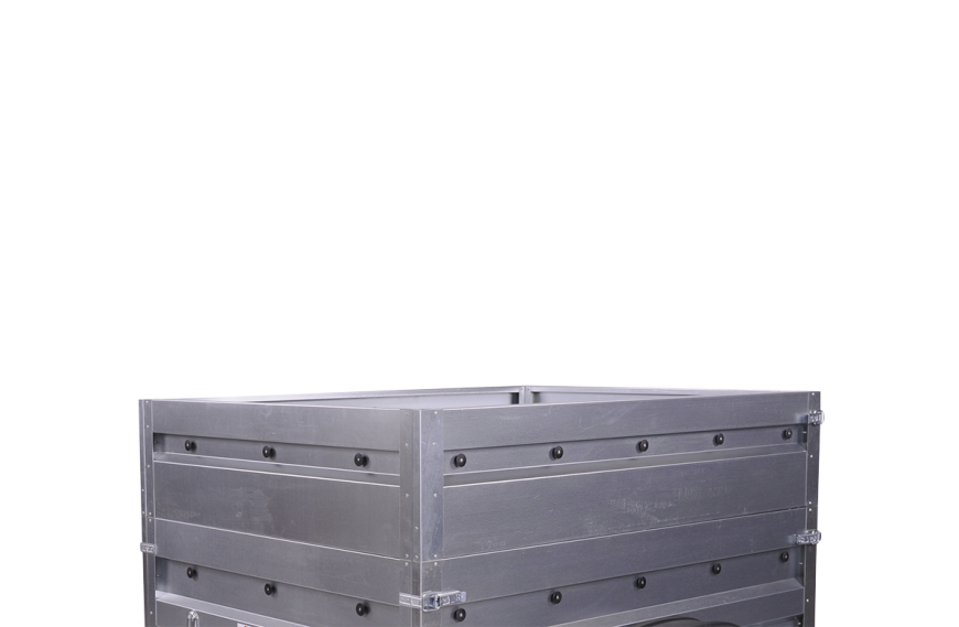 Rehausses pleines galvanisées