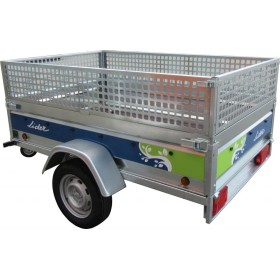 Rehausses tôle perforée 35 cm pour remorque LIDER Florence et Palerme