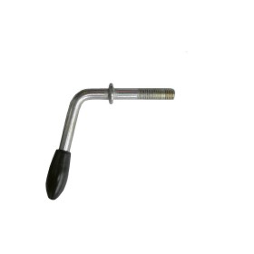 Poignée de serrage courte pour collier de roue jockey Ø34 42 48 mm