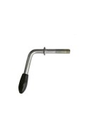 Poignée de serrage courte pour collier de roue jockey Ø34 42 48 mm