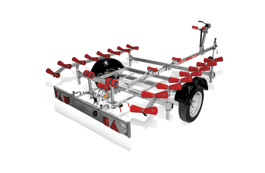 REMORQUE ROCCA pour PNEUMATIQUE SOUPLE PTAC 350KG