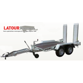 Remorque Lider Porte Engin 3500KG  (40865 L)