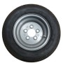 Roue complète renforcée 185x60R12C 5TR 66x112 déport 30 pour remorque ou caravane