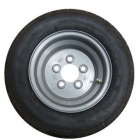 Roue complète renforcée 185x60R12C 5TR 66x112 déport 30 pour remorque ou caravane