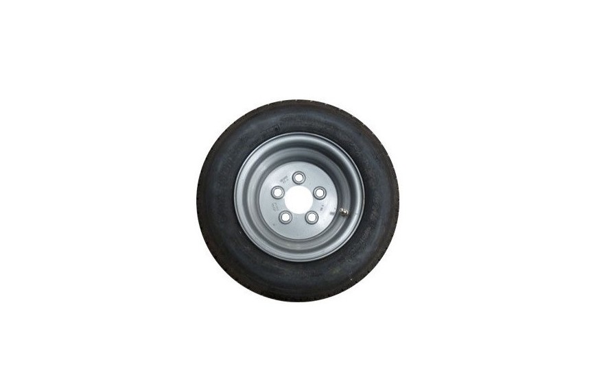 Roue complète renforcée 185x60R12C 5TR 66x112 déport 30 pour remorque ou caravane