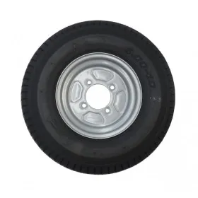 Roue complète 500x10 4TR 60x100 déport 0 pour remorque ou caravane