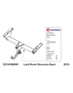 ATTELAGE DEMONTABLE SANS OUTILS POUR LANDER ROVER DISCOVERY SPORT SIARR