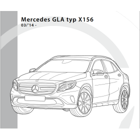 ATTELAGE COL DE CYGNE POUR MERCEDES GLA TYPE X156 BOISNIER