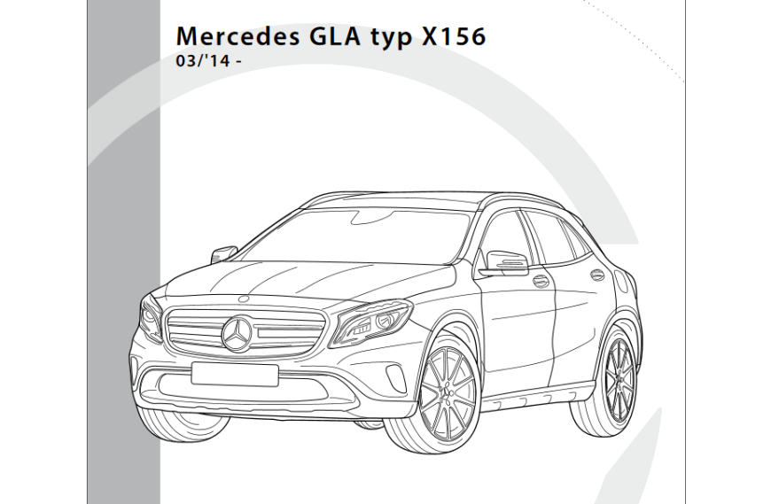 ATTELAGE COL DE CYGNE POUR MERCEDES GLA TYPE X156 BOISNIER