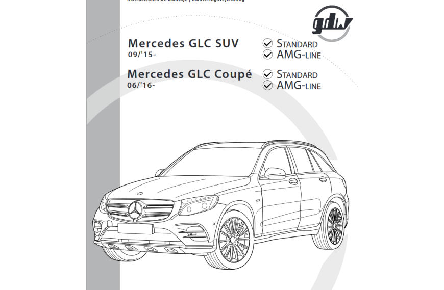 ATTELAGE DEMONTABLE SANS OUTILS POUR MERCEDES GLC TYPE C253 BOISNIER