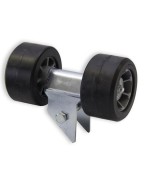 Ensemble de galet noir incliné avant  - GOLIATH