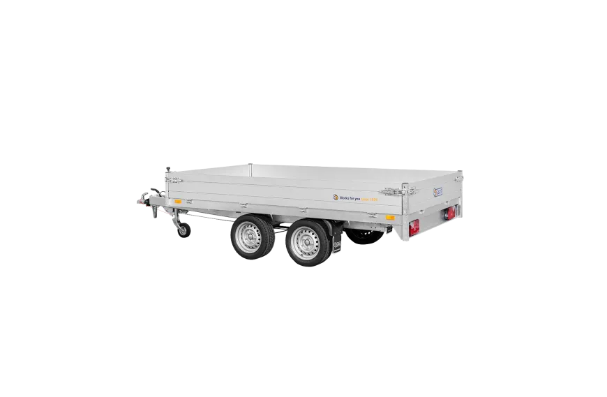 Remorque benne 2000 kg (276x170) Double - SARIS