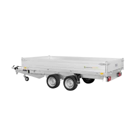 Remorque benne 2700 kg (356x184) Double - SARIS